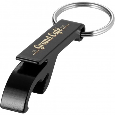 Logo trade promotional merchandise photo of: Tao bottle and can opener keychain