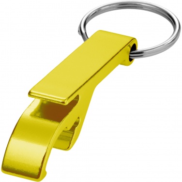 Logo trade business gifts image of: Tao bottle and can opener keychain