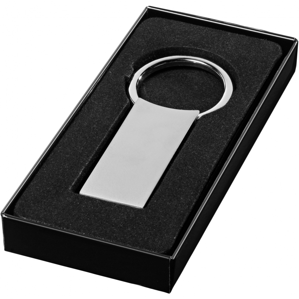 Logotrade promotional product image of: Omar rectangular keychain