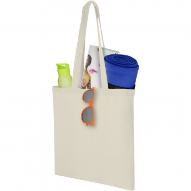 Logotrade promotional product image of: Carolina 100 g/m² cotton tote bag 7L