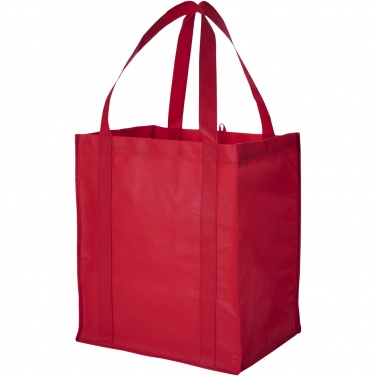 Logo trade promotional gifts image of: Liberty bottom board non-woven tote bag 29L