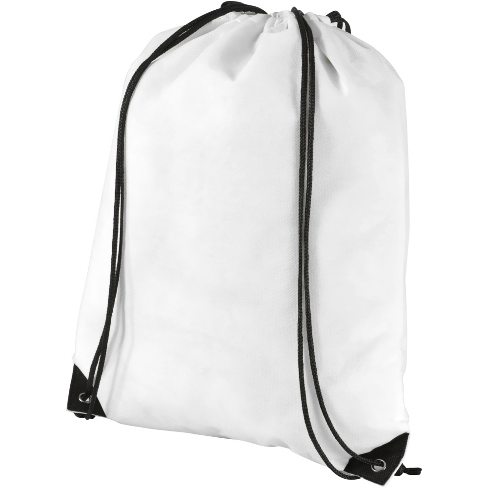 Logo trade corporate gifts picture of: Evergreen non-woven drawstring bag 5L