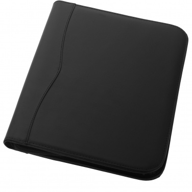 Logo trade promotional merchandise photo of: Ebony A4 zippered portfolio