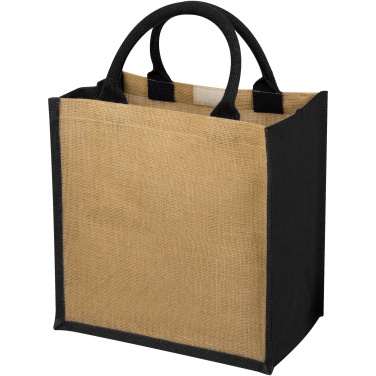 Logo trade advertising products image of: Chennai jute tote bag 16L