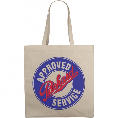Logo trade business gifts image of: Odessa 220 g/m² cotton tote bag 13L