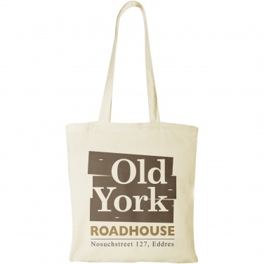 Logotrade promotional giveaway image of: Madras 140 g/m² cotton tote bag 7L