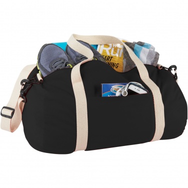 Logotrade promotional product image of: Cochichuate cotton barrel duffel bag 25L