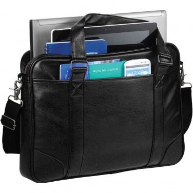 Logo trade promotional merchandise photo of: Oxford 15.6" slim laptop briefcase 5L