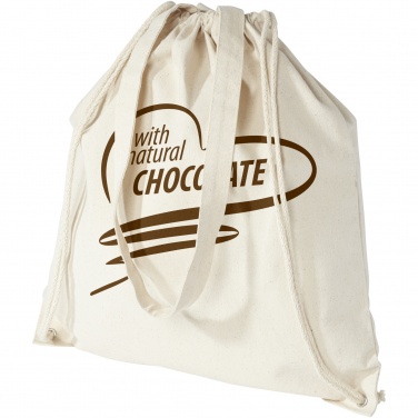Logotrade promotional merchandise photo of: Eliza 240 g/m² cotton drawstring bag 6L