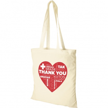 Logotrade advertising product image of: Peru 180 g/m² cotton tote bag 7L