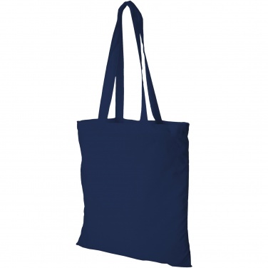 Logo trade promotional giveaways picture of: Peru 180 g/m² cotton tote bag 7L