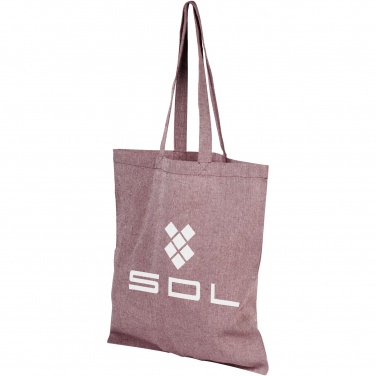 Logo trade business gifts image of: Pheebs 150 g/m² recycled tote bag 7L