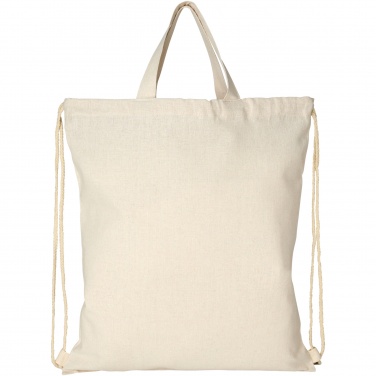 Logotrade business gift image of: Pheebs 210 g/m² recycled drawstring bag 6L