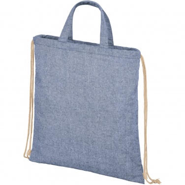 Logo trade promotional gifts image of: Pheebs 210 g/m² recycled drawstring bag 6L
