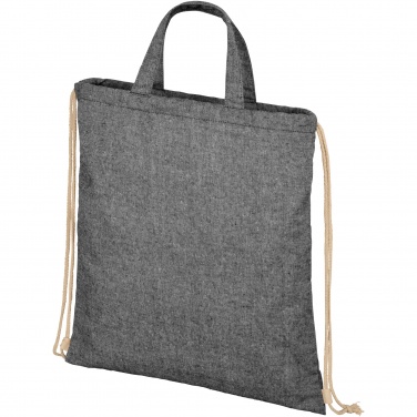 Logo trade promotional products picture of: Pheebs 210 g/m² recycled drawstring bag 6L