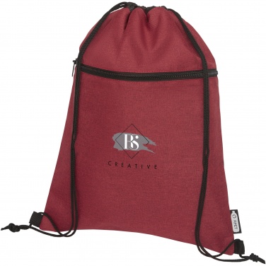 Logotrade advertising product image of: Ross RPET drawstring bag 5L