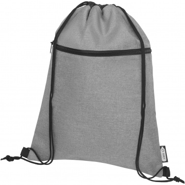 Logotrade corporate gift image of: Ross RPET drawstring bag 5L