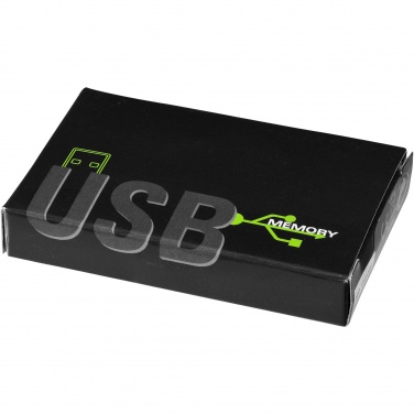 Logotrade promotional merchandise image of: Slim card-shaped 4GB USB flash drive