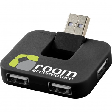 Logotrade promotional gift image of: Gaia 4-port USB hub