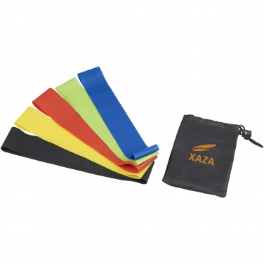 Logo trade promotional giveaway photo of: Crane resistance elastic fitness bands