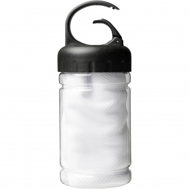 Logo trade promotional gifts picture of: Remy cooling towel in PET container