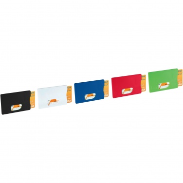 Logo trade promotional merchandise image of: Zafe RFID credit card protector