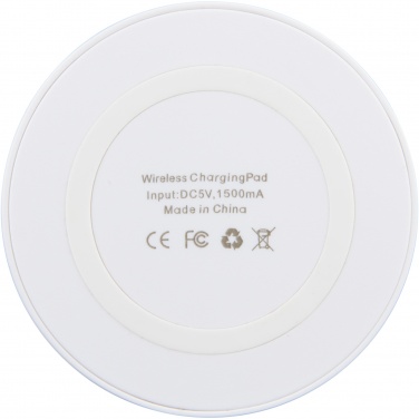 Logo trade promotional merchandise image of: Freal 5W wireless charging pad
