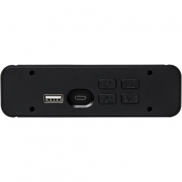 Logo trade promotional gifts image of: Seconds 5W wireless charging clock