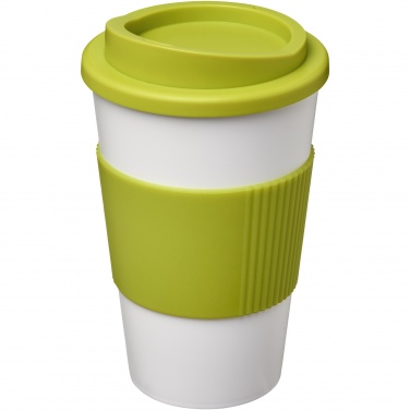 Logo trade promotional gifts picture of: Americano® 350 ml insulated tumbler with grip