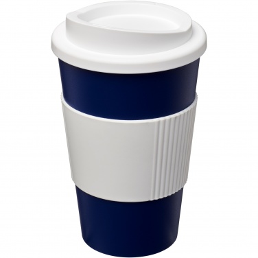 Logo trade promotional products image of: Americano® 350 ml insulated tumbler with grip
