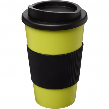 Logo trade promotional item photo of: Americano® 350 ml insulated tumbler with grip