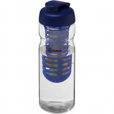 Logotrade promotional product image of: H2O Active® Base 650 ml flip lid sport bottle & infuser