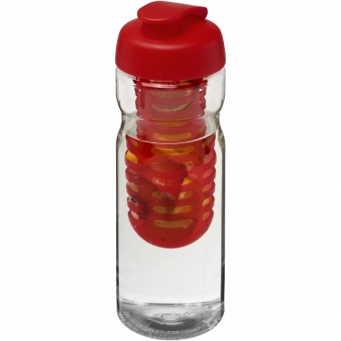 Logotrade promotional item image of: H2O Active® Base 650 ml flip lid sport bottle & infuser