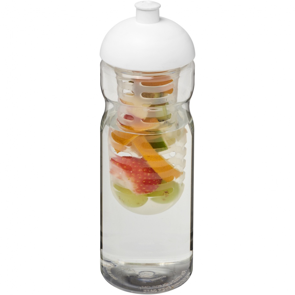 Logotrade promotional gifts photo of: H2O Active® Base 650 ml dome lid sport bottle & infuser