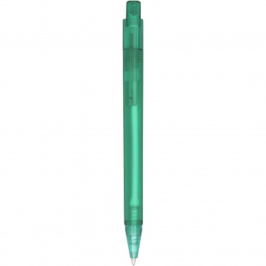 Logo trade promotional giveaways image of: Calypso frosted ballpoint pen