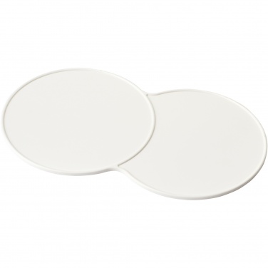 Logo trade promotional gifts image of: Sidekick plastic coaster
