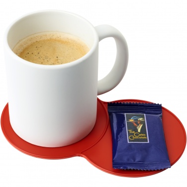 Logotrade promotional giveaways photo of: Sidekick plastic coaster