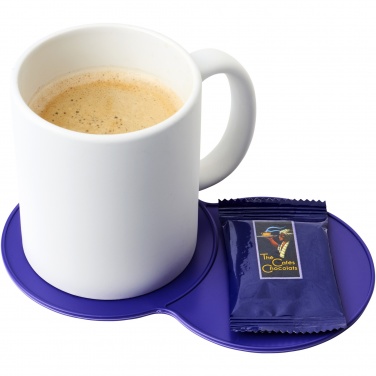 Logotrade advertising product image of: Sidekick plastic coaster