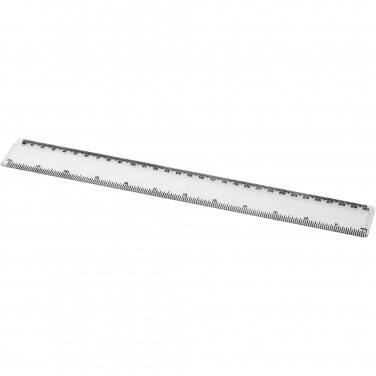 Logo trade business gift photo of: Renzo 30 cm plastic ruler