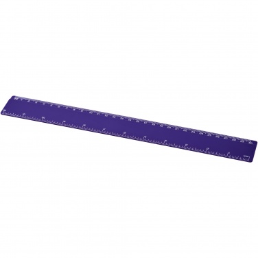 Logo trade promotional giveaways picture of: Renzo 30 cm plastic ruler