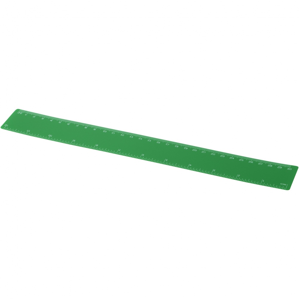 Logo trade business gift photo of: Rothko 30 cm plastic ruler