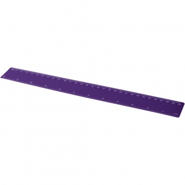 Logo trade promotional items image of: Rothko 30 cm plastic ruler