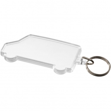 Logotrade corporate gifts photo of: Combo van-shaped keychain