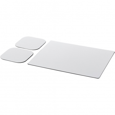 Logotrade promotional gifts photo of: Brite-Mat® mouse mat and coaster set combo 3