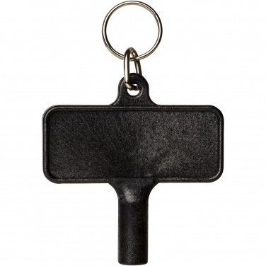 Logotrade promotional merchandise picture of: Largo plastic radiator key with keychain