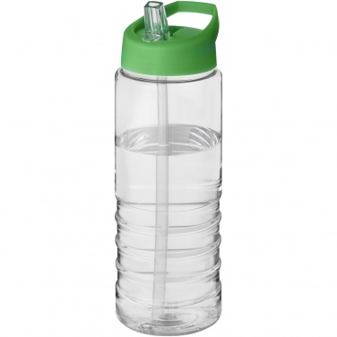 Logo trade business gift photo of: H2O Active® Treble 750 ml spout lid sport bottle
