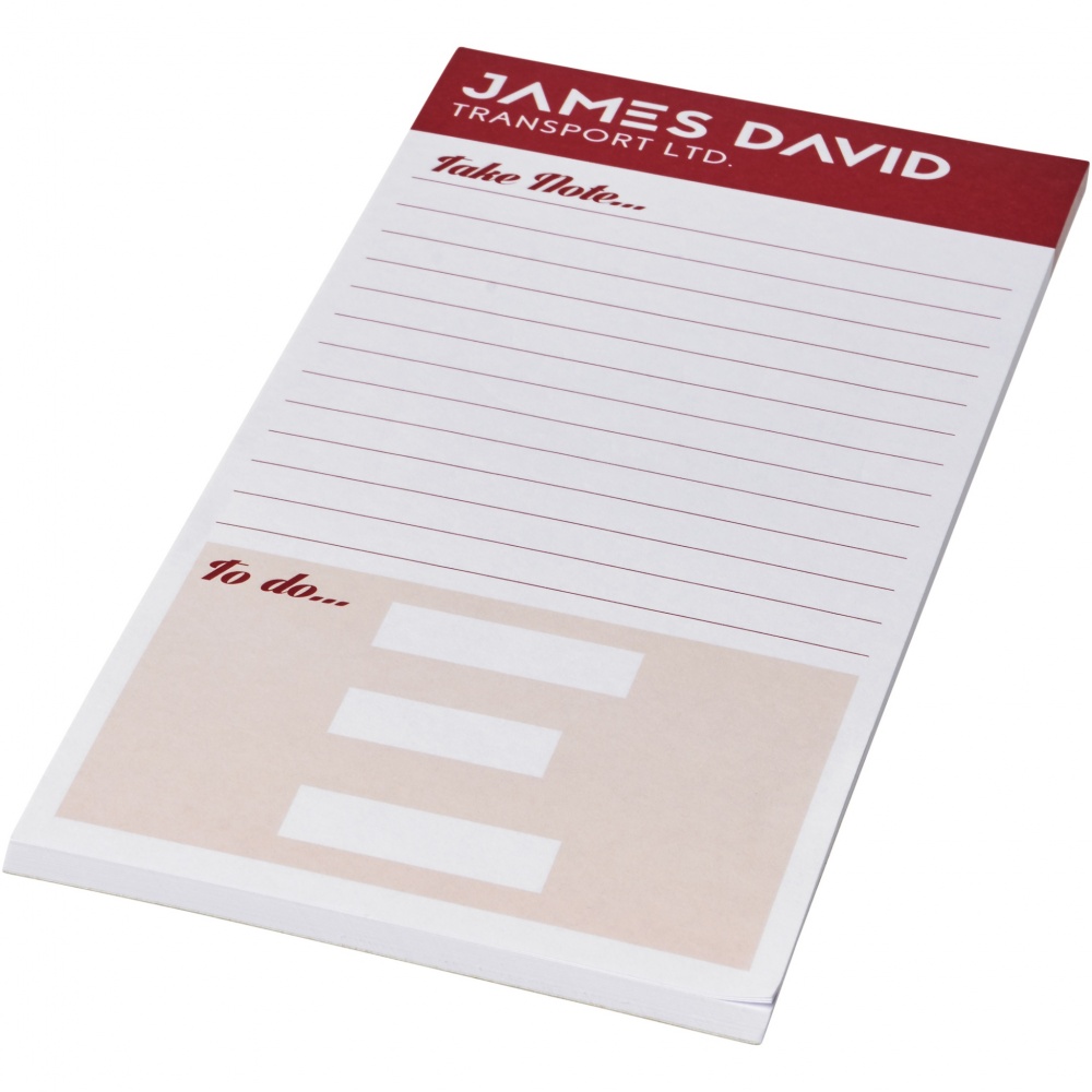 Logo trade promotional giveaway photo of: Desk-Mate® 1/3 A4 notepad
