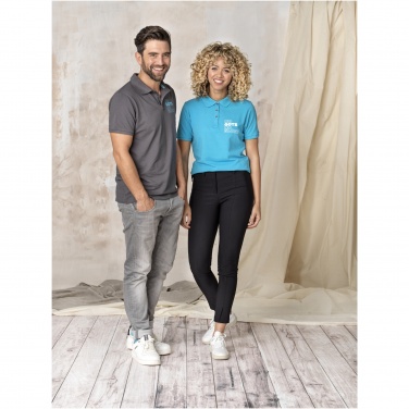 Logotrade promotional giveaway image of: Beryl short sleeve women's organic recycled polo