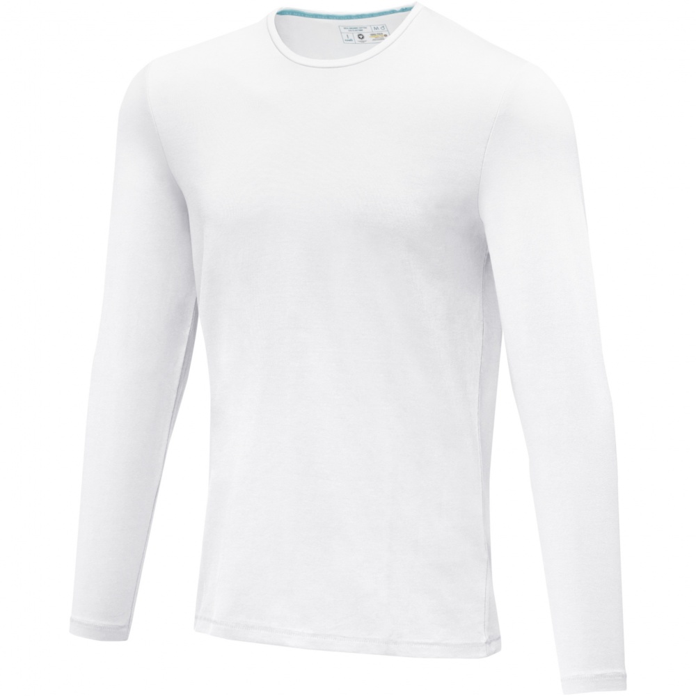 Logo trade promotional items picture of: Ponoka long sleeve men's organic t-shirt