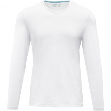 Logo trade promotional giveaways picture of: Ponoka long sleeve men's organic t-shirt
